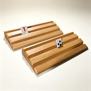 Soportes de Bambú para Mahjong con Logotipo Personalizado OEM, Regla de Bambú Grabada para Mesa de Mahjong Americano, Suministro al por Mayor - Product Image 5
