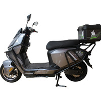 Moto électrique de tourisme TIKING 1500W avec batterie 72V20Ah et vitesse maximale de 60 km/h pour la livraison