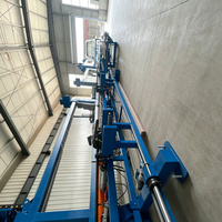 Machine de superposition entièrement automatique contrôlée par PLC pour poutres en acier de type C/Z pour la construction