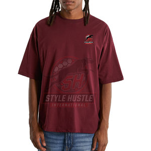 Camiseta de Corte Cuadrado en Color Sólido, Tejido Suave, Fabricada en Fábrica, Duradera, Fácil de Usar, Camiseta en Línea - Product Image 3