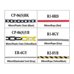 Corde double tressée en nylon 30M pour le poteau de circulation et les barrières sur la route - Product Image 4