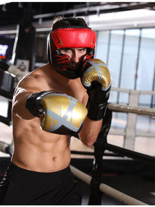 Protector de cabeza para boxeo, entrenamiento de MMA con barra facial, protección bucal-Casco para Muay Thai, Sparring, Kickboxing, Karate, BJJ - Product Image 6