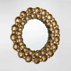 Luxury High Quality Glass Metal <b>Decorative</b> <b>Wall</b> <b>Mirror</b> Modern for Living Bedroom & Office for Hotel Use - Product Image 2