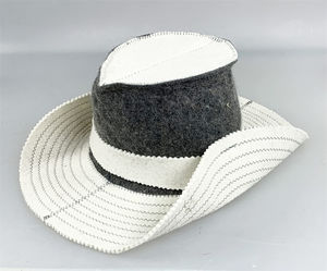 Sombrero Vaquero Occidental de Cuero Elegante, Unisex, Ajustable, Estilo Country, para Conciertos, Actividades al Aire Libre, Fiestas y Deportes - Product Image 5
