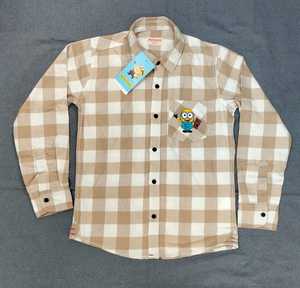 เสื้อเชิ้ตผ้าฝ้ายสักหลาดทันสมัยสำหรับเด็กผู้ชายสไตล์สบายๆตลอดทั้งวันสำหรับการเดินทางไปโรงเรียนช่วงเวลาพิเศษ - Product Image 2