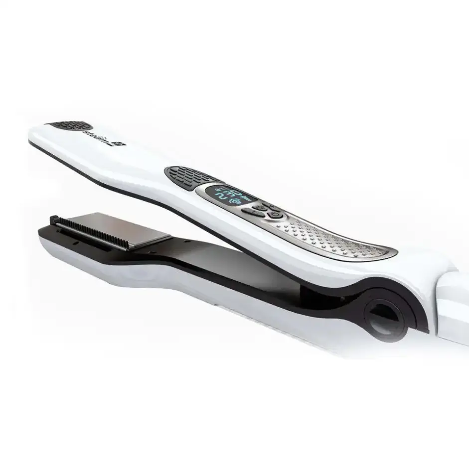 Infrarouge Professionnel Pod Plus Strong Steampod Styler Vapeur 2 en 1 Lisseur et Fer à friser