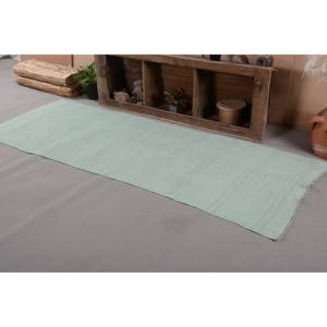 Tapis Turc Vintage Moderne Grand 3.5 X 9.4ft Vert Patchwork Design Laine Matériau Latex Support Rectangle pour Couloir Chambre Décor - Product Image 4