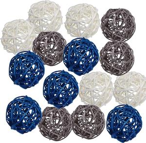 Wicker Ball Rattan Ball for Decoration Made in India <b>Top</b> Seller Decoration Christmas Balls Mother S Day gift - Product Image 3
