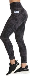 Los pantalones de yoga de entrenamiento de talla XL para mujer OEM más vendidos, talla grande personalizada, características de pantalones para correr sin costuras, bolsillos, patrón sólido - Product Image 2