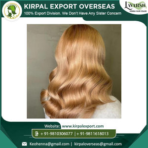 Cheveux blonds semi-permanents Henné à base de plantes Blond doré Brillant et durable Salon Utilisation Couleur des cheveux - Product Image 2