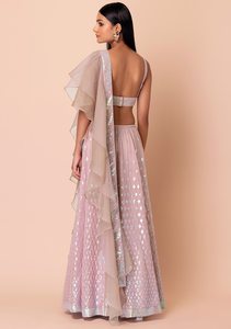 Lehenga choli สีชมพูพรีเมี่ยมสำหรับชุดเจ้าสาวและชุดเทศกาลเสนอราคาถูกจำนวนมากสำหรับการซื้อสินค้าขายส่งที่มีคุณภาพสูง - Product Image 5