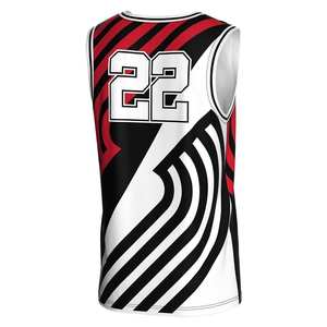 Maillot de basket-ball reggae pour hommes en gros, brodé, directement de l'usine - Product Image 4