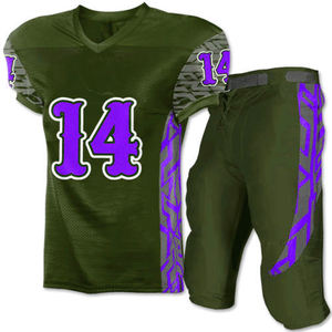 Uniformes de football américain personnalisés haute performance Maillots durables et élégants pour équipes et athlètes de tous niveaux - Product Image 1