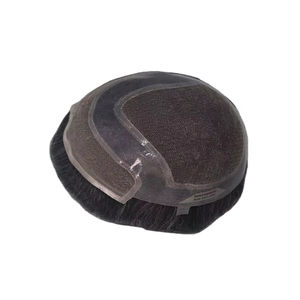 Toupee para Hombre Taz Hair, Peluca de Cabello Humano 100%, Densidad Cruda 60%-150%, Cabello Indio Remy, Resistente al Agua, Ondulado - Product Image 2