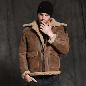 Chaquetas de cuero para hombre profesional 2025, diseño frontal de lona, colores personalizables y servicio OEM, precio razonable - Product Image 3