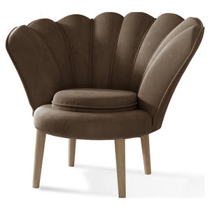 Fauteuil d'intérieur confortable avec cadre en teck pour le bureau, le salon, les meubles de salon, fournisseur en gros - Product Image 5