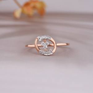 Anillo de moissanita de plata 925 chapado en oro de 14 quilates hecho a mano brillante regalo de boda o aniversario raro con excelente calidad - Product Image 6