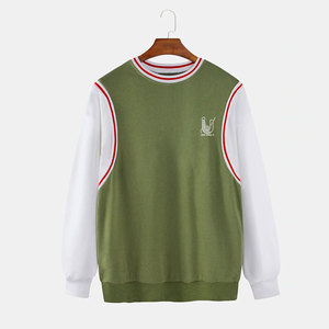 เสื้อสเวตเชิ้ตผู้ชายแบบลำลอง ดีไซน์ใหม่ล่าสุด ผ้าฝ้ายแท้ 100% สำหรับฤดูหนาว ระบายอากาศได้ดี แห้งเร็ว คุณภาพสูง จากโรงงานโดยตรง - Product Image 1