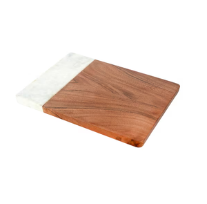 Tabla de Cortar de Madera y Mármol, Tabla para Picar Frutas, Forma Hexagonal, Logotipo Personalizado, Tablas de Cortar de Cocina Sostenibles - Product Image 3