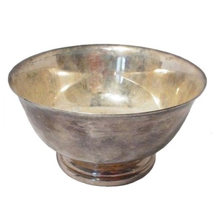 Bol de service de fruits à finition antique Design attrayant vaisselle restauration servant bol de fruits en métal en acier inoxydable pour les fruits - Product Image 3