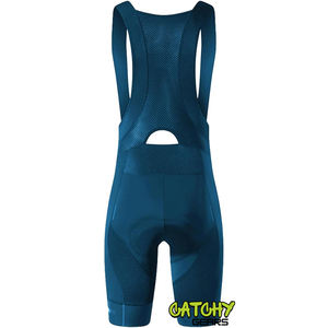 Pantalones Cortos de Ciclismo Unisex Transpirables de Spandex/Poliéster con Acolchado de Gel de Catchy Gears para Recorridos Largos - Product Image 3