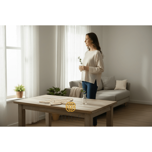 แผ่นรองจานรูปดาวขนาด 25 นิ้ว ทำจากปอกระเจา ถักมือ เป็นมิตรกับสิ่งแวดล้อม ใช้ตกแต่งโต๊ะสไตล์เรียบง่าย เหมาะสำหรับวันหยุด กันน้ำ ใช้เป็นของตกแต่งกลางโต๊ะ - Product Image 2