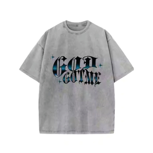 Chemises de luxe épaisses à épaules tombantes pour hommes Vente en gros logo de marque personnalisé 100% coton vierge de luxe personnalisé grande taille - Product Image 4