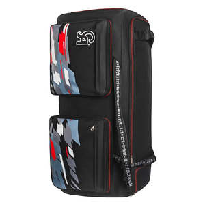 CA Pro Player Edition กระเป๋าดัฟเฟิลพร้อมล้อกระเป๋าอุปกรณ์สีดำ - Product Image 2