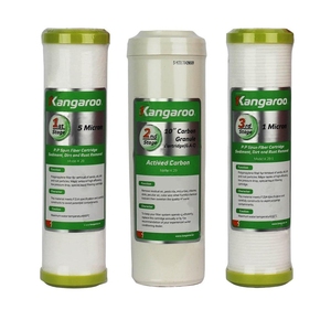 OFERTA Filtro 3 en 1 Kangaroo, Cartuchos PP/UDF/CTO, Carbón Activado de Cáscara de Coco, 0.5-10 Micras, Alta Eficiencia, para Uso Doméstico y Exterior - Product Image 3