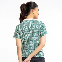 Camiseta de Mujer Nueva Marca 2025, Manga Corta, Cuello Redondo, 100% Algodón Ecológico, Antiarrugas, Secado Rápido, Estampado Serigrafiado, Estilo Casual