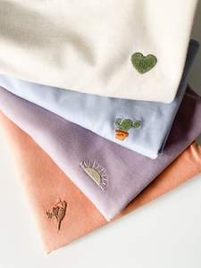 Vietnam Factory Custom Embroidered Logo <b>T</b>-<b>Shirt</b> OEM ODM Cotton Tee with Small Graphic <b>Stitching</b> Bulk Wholesale - Product Image 4