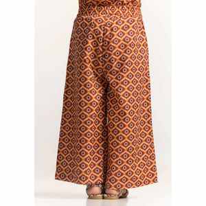 Pantalon large taille haute pour femme TG-TRC-SS24-303 respirant, motif formel, taille XL, délavage coloré pour le bureau - Product Image 3