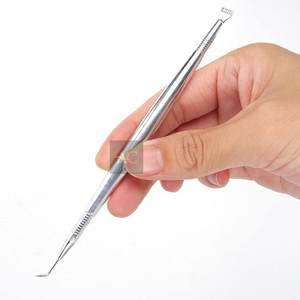 Outils de levage de cils en acier inoxydable, étiquettes privées, séparateur de cils, outil d'extension de cils pour Salon de beauté, vente en gros - Product Image 2