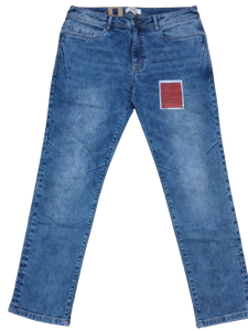 98% coton 2% spandex denim jeans pantalons tissus de haute qualité selon les exigences personnalisées dans le suivant notre société. - Product Image 3