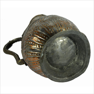 Precio al por mayor Brassware Jarra de servicio sólido Jarra de servicio de agua de latón personalizada con mango a precio razonable - Product Image 4