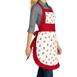 Tablier de cuisine en toile de coton avec impression de qualité supérieure, idéal pour la promotion, fabriqué en Inde au prix d'usine - Product Image 4