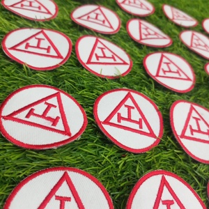 Arche royale maçonnique brodée coudre le fer sur l'insigne de patch - Product Image 4