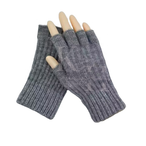 ถุงมือครึ่งนิ้วถุงมืออุ่นสำหรับขับรถกลางแจ้งขี่จักรยาน - Product Image 1