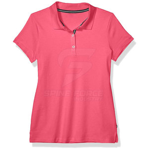 Algodón de secado rápido para mujer para camiseta de polo Estilo casual cómodo y transpirable a la venta - Product Image 1