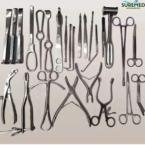 ชุดเครื่องมือผ่าตัดกระดูกขั้นพื้นฐาน 25 ชิ้น ทำจากเหล็กกล้าไร้สนิม สำหรับการผ่าตัดกระดูกและข้อ - Product Image 1