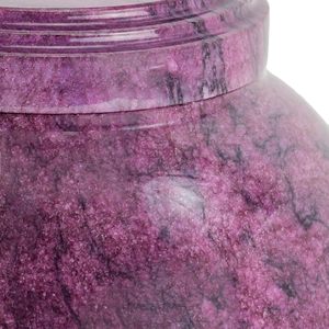 Purple Marble Cremation Funeral Cremation <b>Urn</b> for Human Ashes with Made of Rosewood and Velvet Bag <b>Large</b> Capacity Memorial - Product Image 5