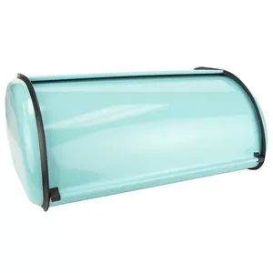 Bread Box New Rectangle Shape Bread Box and Bins for Kitchen <b>Accessories</b> Hot Selling Product in Blue Color in Wholesale Price - Product Image 1