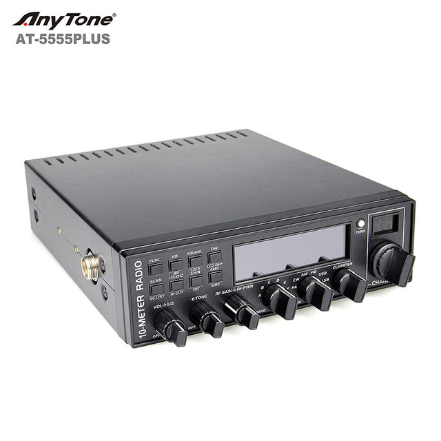 10 Meter Radio ANYTONE AT5555 PLUS 27 mhz CB Radio Transceiver High Power Long Range Mobile Cb Radio