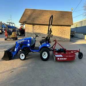 Nuevo Tractor Subcompacto New Holland Work-Master 25S 4WD Automático con Retroexcavadora Frontal y Componente de Bomba Central Disponible para la Venta - Product Image 1