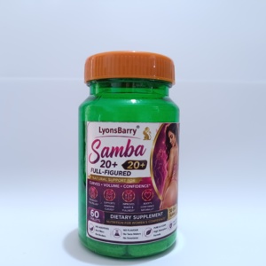 Suplemento Herbal Samba para Mejorar las Caderas de Mujeres con Figura Curvilínea, Soporte para el Cuidado de las Caderas - Product Image 1