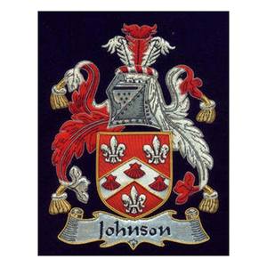 <b>Family</b> Crest Coat of Arms Lace Hand Embroidered Customized <b>Frame</b> Badges - Product Image 3