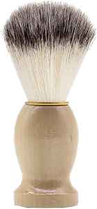 Brocha de Afeitar para Hombre ZEE LAIN IND de Alta Calidad con Mango de Madera y Cerdas de Nailon para Uso con Crema de Afeitar en Salón de Belleza - Product Image 2