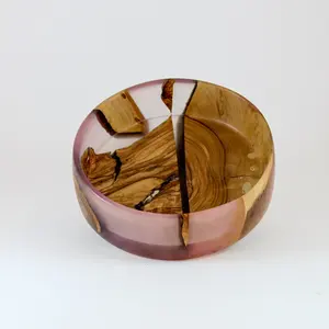 ชามสลัดไม้และเรซินสำหรับใช้ในครัวบ้านอุปกรณ์จัดเก็บอาหารดีไซน์รูปปลาแบบทันสมัยตามสั่ง - Product Image 3