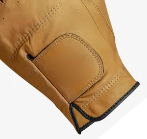 Guantes de golf de cuero Cabretta personalizables de alta calidad Diseño de logotipo a todo color Venta directa de fábrica para guantes deportivos de mano izquierda - Product Image 4