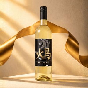 Fire Horse - Vin Blanc Sec |   100% Airen 11% ABV 750ml |   Vin blanc espagnol - Product Image 3
